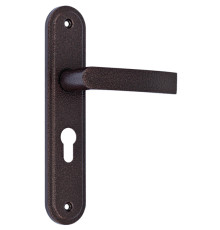 Ручка дверная Mettem (Меттэм) для ЗВ4 НР0901 (плоская) медный антик 