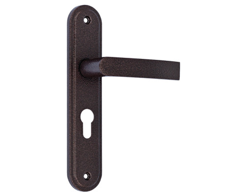 Ручка дверная Mettem (Меттэм) для ЗВ4 НР0901 (плоская) медный антик