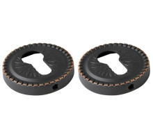 Накладка Armadillo (Армадилло) под цилиндр ET.R.CL55 (ET/CL) ABL-18 темная медь 