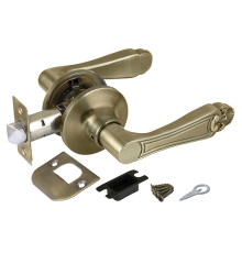 Ручка Punto (Пунто) защелка DK637 AB-PS (6037 AB-P) (без фик.) бронза 