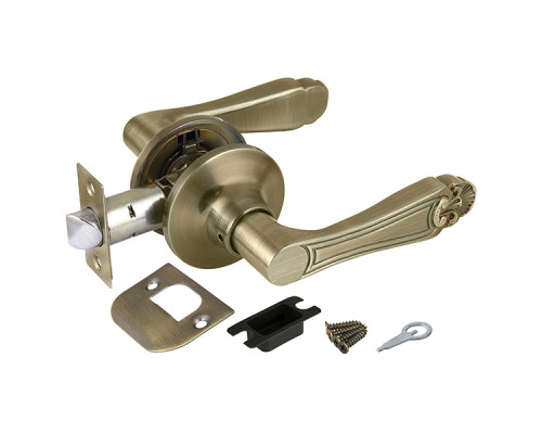 Ручка Punto (Пунто) защелка DK637 AB-PS (6037 AB-P) (без фик.) бронза