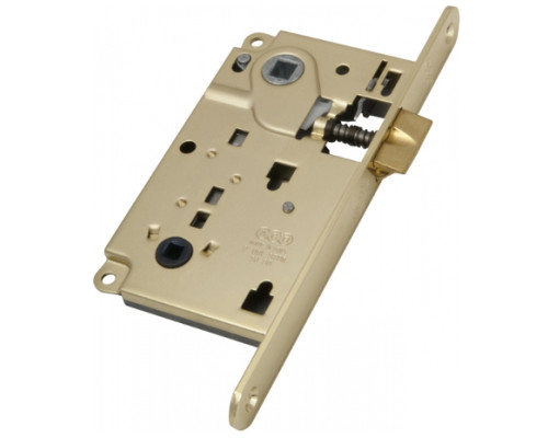 B01013.50.03 AGB (АГБ) Защелка врезная WC защёлка вверху (латунь)