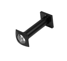 Глазок Ajax (Аякс) дверной, оптика пластик DVK-4/70-130 BL черный 