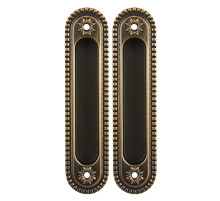 Ручка Armadillo (Армадилло) для раздвижных дверей SH.CL152.010 (SH010/CL) BB-17 коричневая бронза 