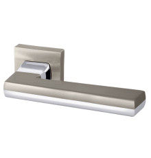 Ручка Armadillo (Армадилло) раздельная K.USQ52.GROOVE (GROOVE USQ5) SN/СР-3 мат.никель/хром 