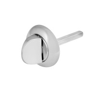 Ручка Ajax (Аякс) поворотная BKW8/75-0705 CP-8 хром 