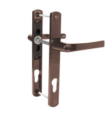 Ручка Punto (Пунто) на планке HANDLE.85.25.67-75 RAL 8017 коричневый 