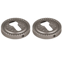 Накладка Armadillo (Армадилло) под цилиндр ET.R.CL55 (ET/CL) AS-9 античное серебро 