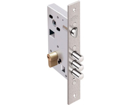 Корпус Elbor (Эльбор) врезного замка с защёлкой Кремень 1.03.25 /01504/