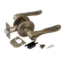 Ручка Punto (Пунто) защелка DK630 MAB-BK (6030 MAB-B) (фик.) мат.бронза 