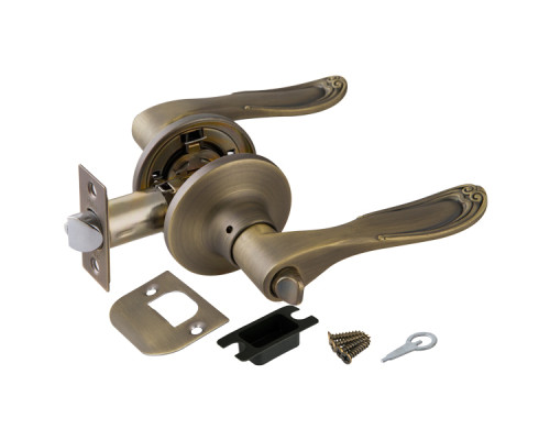 Ручка Punto (Пунто) защелка DK630 MAB-BK (6030 MAB-B) (фик.) мат.бронза