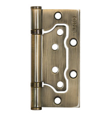 Петля Punto (Пунто) универсальная без врезки IN4200W AB (200-2B 100x2,5) бронза 