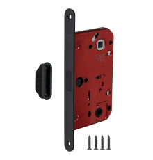 Защелка Fuaro (Фуаро) врезная магнитная MAGNM96WC-50/BL INOX BL-24 черный (блистер) 