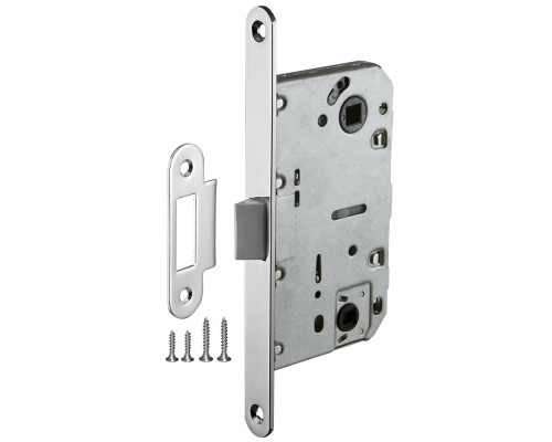 Защелка Ajax (Аякс) врезная PLASTLP96WC-50 CP хром