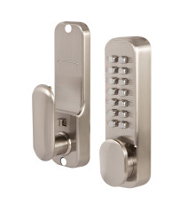 Замок Ajax (Аякс) накладной кодовый RIM-200 code SN мат.никель 