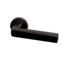 Ручка Armadillo (Армадилло) раздельная R.URB52.CUBE (CUBE URB3) BPVD/Black-77 вороненый никель/черный 