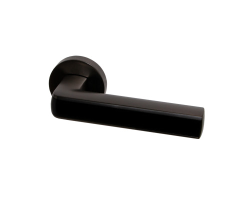 Ручка Armadillo (Армадилло) раздельная R.URB52.CUBE (CUBE URB3) BPVD/Black-77 вороненый никель/черный