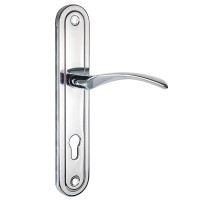 Ручка Punto (Пунто) на планке HANDLE90.CRONA.04-85 (P90 8504 CRONA) CP хром 