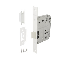 Защелка Fuaro (Фуаро) врезная PLASTP72-50 (P72-50) WH белый 