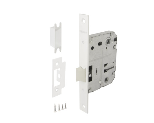 Защелка Fuaro (Фуаро) врезная PLASTP72-50 (P72-50) WH белый