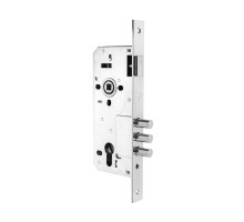 Корпус Fuaro (Фуаро) врезного замка с защёлкой DD900/C-45.85.3MR (900 3MR/CP W/B) CP хром 