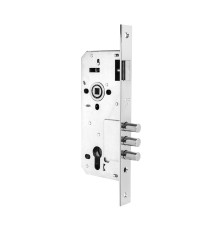 Корпус Fuaro (Фуаро) врезного замка с защёлкой DD900/C-45.85.3MR (900 3MR/CP W/B) CP хром 