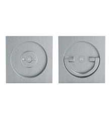 Ручка поворотная Armadillo (Армадилло) для раздвижных дверей SH.QUADRO55.BK8 MWSC-33 итальянский тисненый 