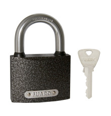 Замок Fuaro (Фуаро) навесной PL-UNI-0163 (PL-01-63) 3key англ. /блистер 