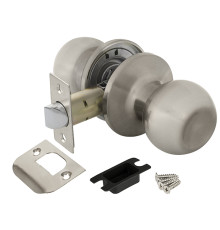 Ручка Ajax (Аякс) защелка DK682 SN-PS (6082 SN-P) (без фик.) мат. никель 