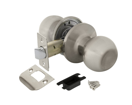 Ручка Ajax (Аякс) защелка DK682 SN-PS (6082 SN-P) (без фик.) мат. никель