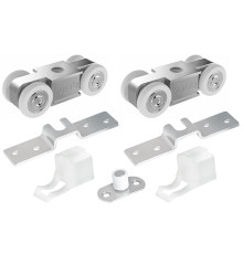 Комплект роликов Punto (Пунто) для раздвижных дверей SLD.SoftLine.SET.rollers/55-4 (Soft LINE 55/4) 