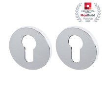 Накладка Armadillo (Армадилло) под цилиндр ET.R.URS52 (ET URS) CP-8 хром 