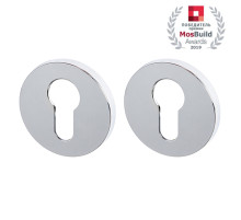 Накладка Armadillo (Армадилло) под цилиндр ET.R.URS52 (ET URS) CP-8 хром 