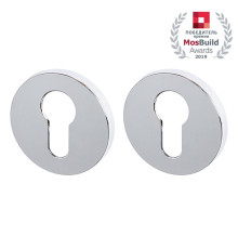 Накладка Armadillo (Армадилло) под цилиндр ET.R.URS52 (ET URS) CP-8 хром 