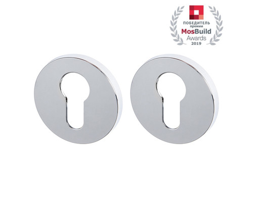 Накладка Armadillo (Армадилло) под цилиндр ET.R.URS52 (ET URS) CP-8 хром