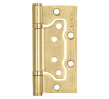 Петля Punto (Пунто) универсальная без врезки IN4200W SB (200-2B 100x2,5) мат. золото 