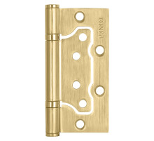 Петля Punto (Пунто) универсальная без врезки IN4200W SB (200-2B 100x2,5) мат. золото 