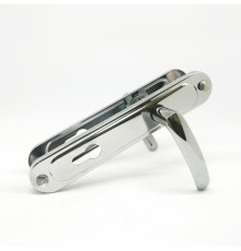 Ручка дверная Zenit (Зенит) на планке РФ1-85.02 (85 мм) хром 