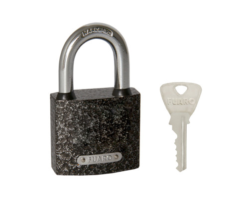 Замок Fuaro (Фуаро) навесной PL-UNI-0138 (PL-01-38) 3key англ. /блистер