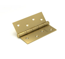 Петля Fuaro (Фуаро) универсальная IN4400U-BL SB (4BB/BL 100x75x2,5) мат.золото БЛИСТЕР 