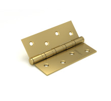 Петля Fuaro (Фуаро) универсальная IN4400U-BL SB (4BB/BL 100x75x2,5) мат.золото БЛИСТЕР 