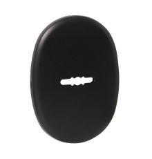 Накладка Fuaro (Фуаро) на сувальдный замок ESC.S.ECO/OV.475 (ESC 475 eco) BL черный 