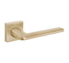 Ручка Fuaro (Фуаро) раздельная K.DM51.FLOW (FLOW DM) SSG-39 сатинированное золото 