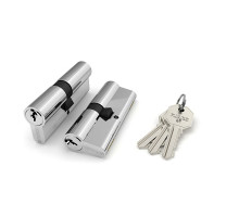 Цилиндровый Fuaro (Фуаро) механизм (100 CA/80) 1000CAKey80(35+10+35) CP хром 5Key 