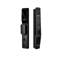 Замок врезной электронный Hogo V05 с распознаванием лица, черный 