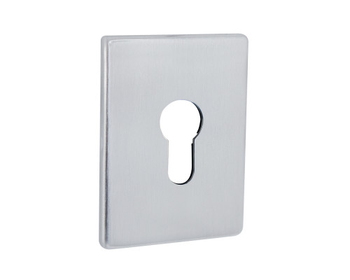 Накладка Fuaro (Фуаро) на цилиндр ESC.C.RL/K.486 (ESC 486-C RL) SSC сатинированный хром (1 шт.)