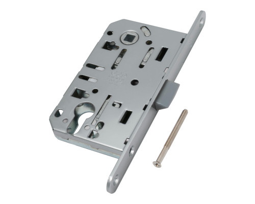 Корпус AGB (АГБ) врезного замка под цилиндр MEDIANA EVOLUTION B01103.50.06 (никель)