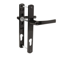 Ручка Punto (Пунто) на планке HANDLE.85.25.67-75 RAL 9005 черный 