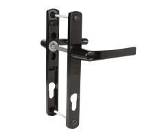 Ручка Punto (Пунто) на планке HANDLE.85.25.67-75 RAL 9005 черный 
