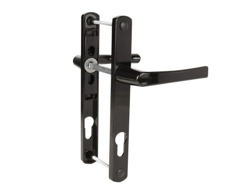 Ручка Punto (Пунто) на планке HANDLE.85.25.67-75 RAL 9005 черный